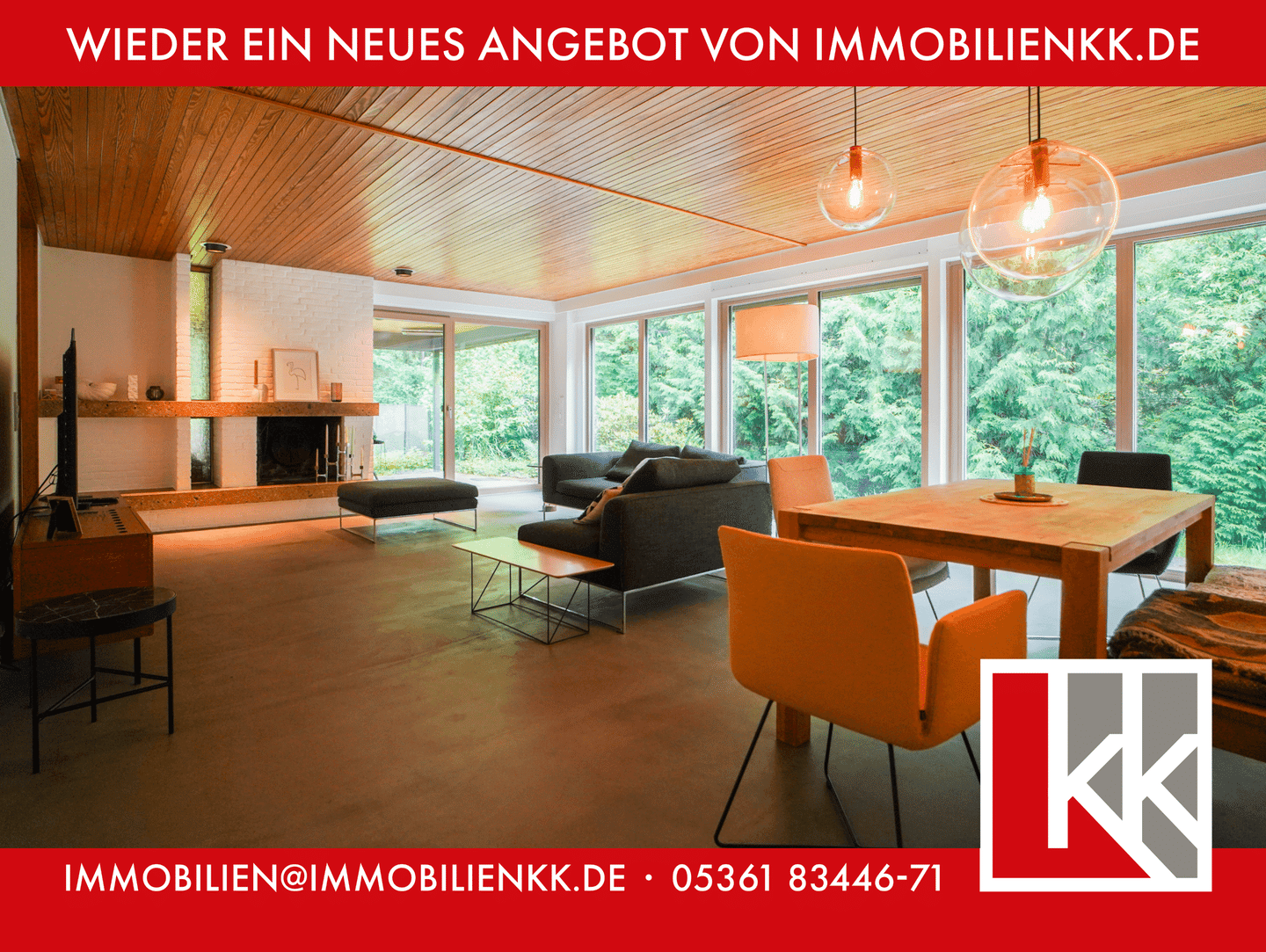 Eine Ikone ihrer Zeit – Architektenhaus in einmaliger Waldrandlage, 38444 Wolfsburg (Detmerode Hattorf Heiligendorf Rabenberg Westhagen)