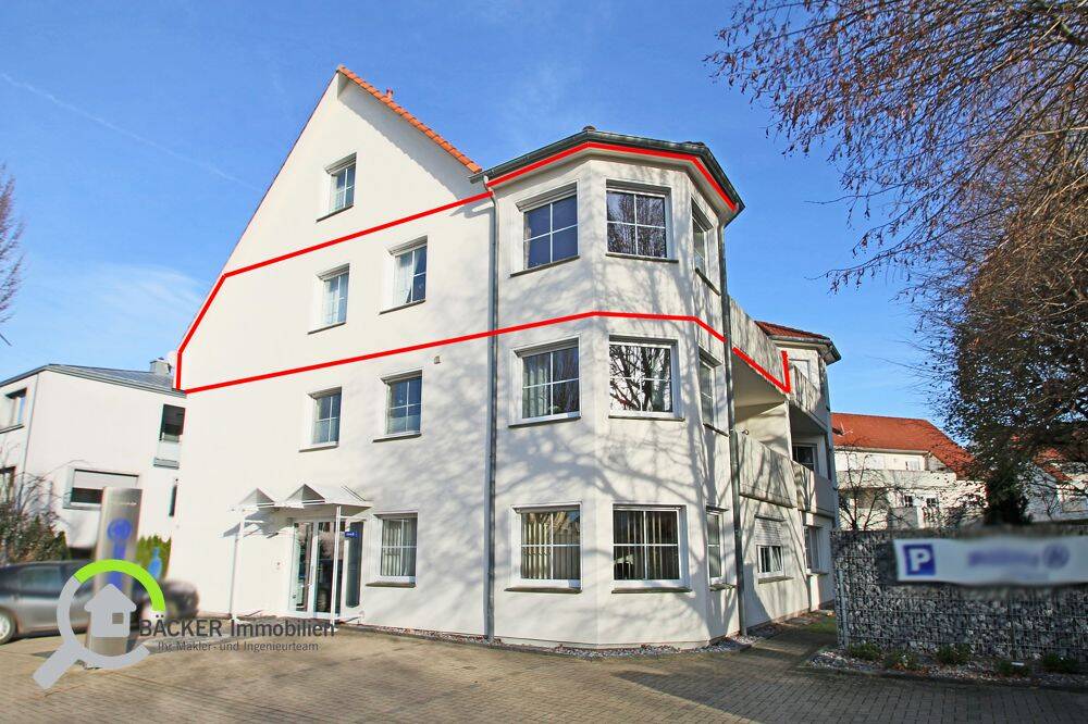 Lichtreiche 3-Zimmer-Wohnung mit Balkon und Garage zu vermieten, 32312 Lübbecke