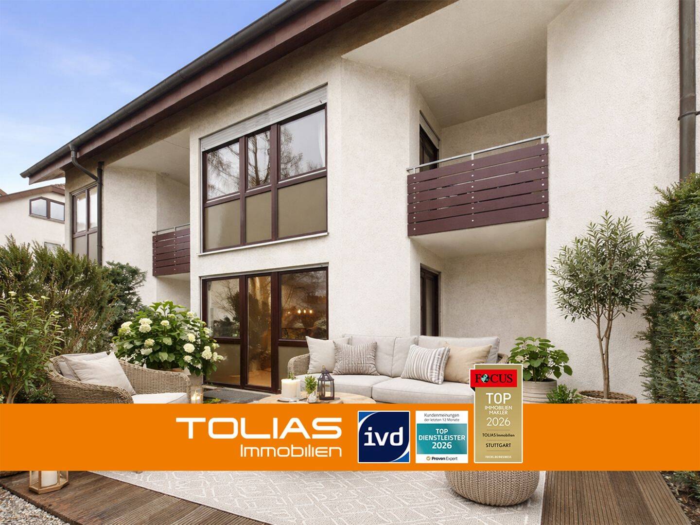 Ein Zimmer, viele Vorzüge: gepflegte Wohnung mit großer Terrasse und TG-Stellplatz in Sillenbuch!, 70619 Stuttgart (Heumaden Lederberg Riedenberg Sillenbuch)