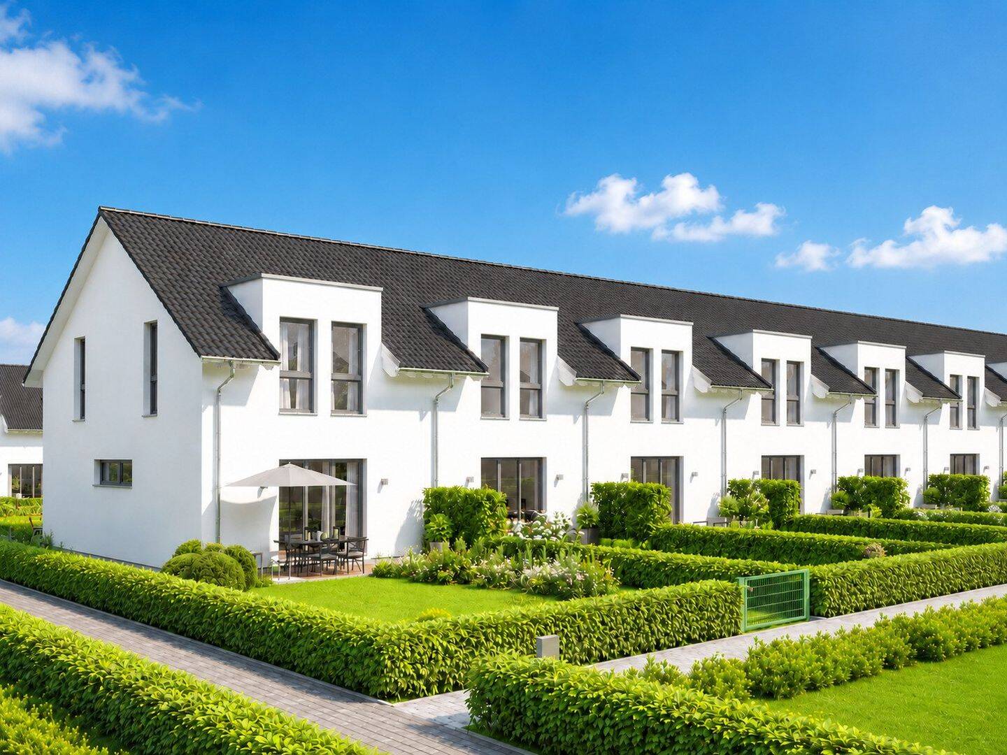 Investorenobjekt Reihenhaussiedlung URBAN STYLE 10.01S, 76532 Baden-Baden