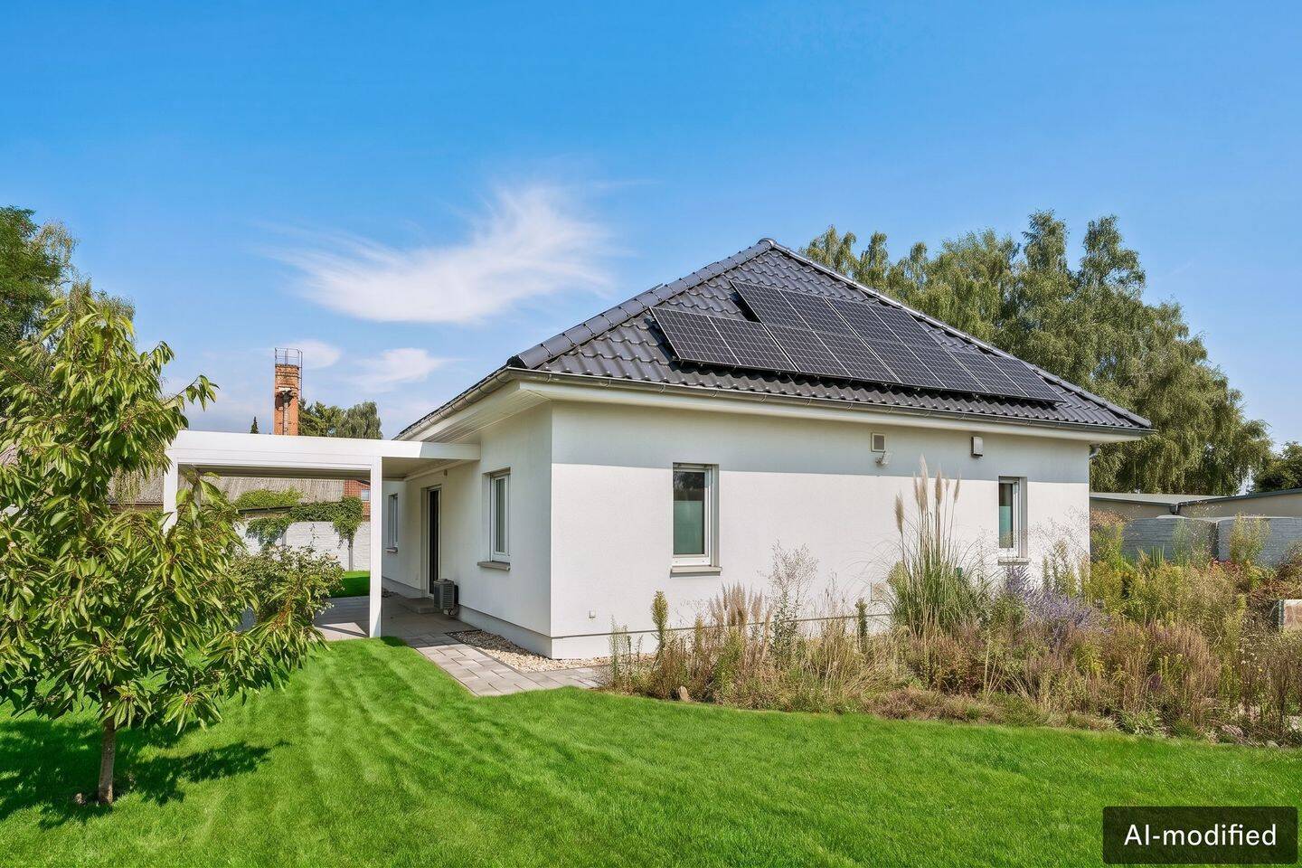 Modernes Wohnen auf einer Ebene: Hochwertiger Bungalow mit PV-Anlage, 15827 Blankenfelde-Mahlow