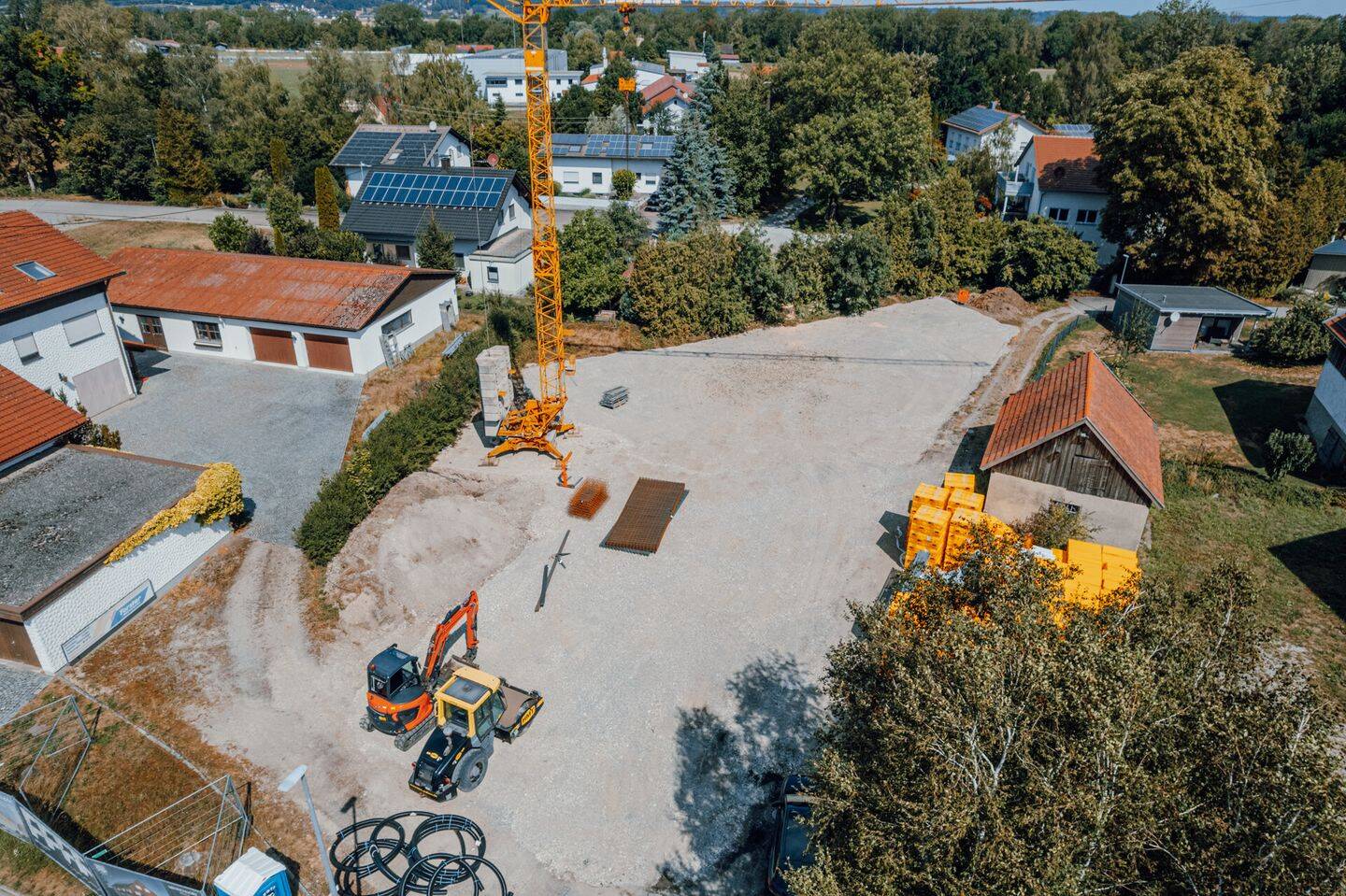 Baubeginn erfolgt ! Reihenhaus Haus 6 KfW-40-QNG- Standard, 86856 Hiltenfingen