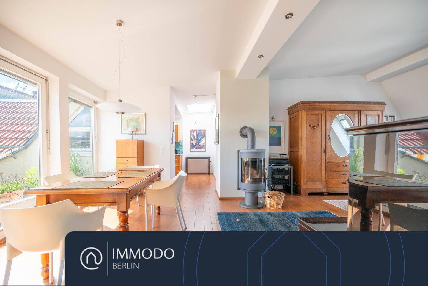 ?? Einzigartiges Penthouse im Prenzlauer Berg – 4,5 Zi., Kamin, Lift, Klima, Sauna & TG-Stellplatz, 10439 Berlin (Pankow Prenzlauer Berg)