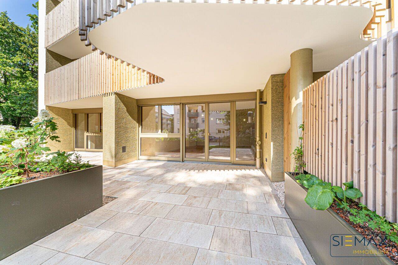 WE Nr. 5: Wohnen & Leben mit Licht und Struktur * 3-Zimmer-Gartenwohnung im Prinzregenten Quartier, 81677 München (Au-Haidhausen Berg am Laim Bogenhausen)