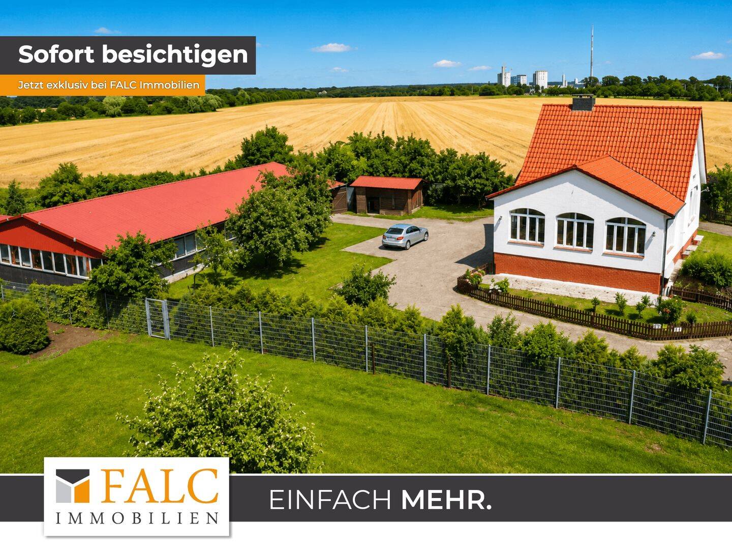 ***Seltene Gelegenheit: Großzügiges Anwesen mit Lagerhalle, Tiefgarage und 7 Zimmern***, 19075 Pampow