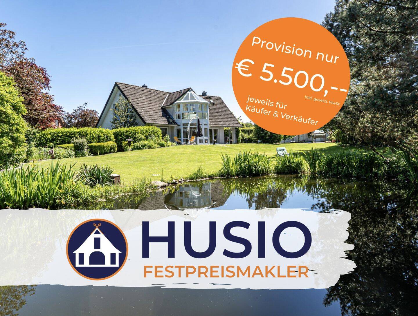 Exklusives Architektenhaus mit Wärmepumpe, Einliegerwohnung ?und parkähnlichem Grundstück, 21445 Wulfsen