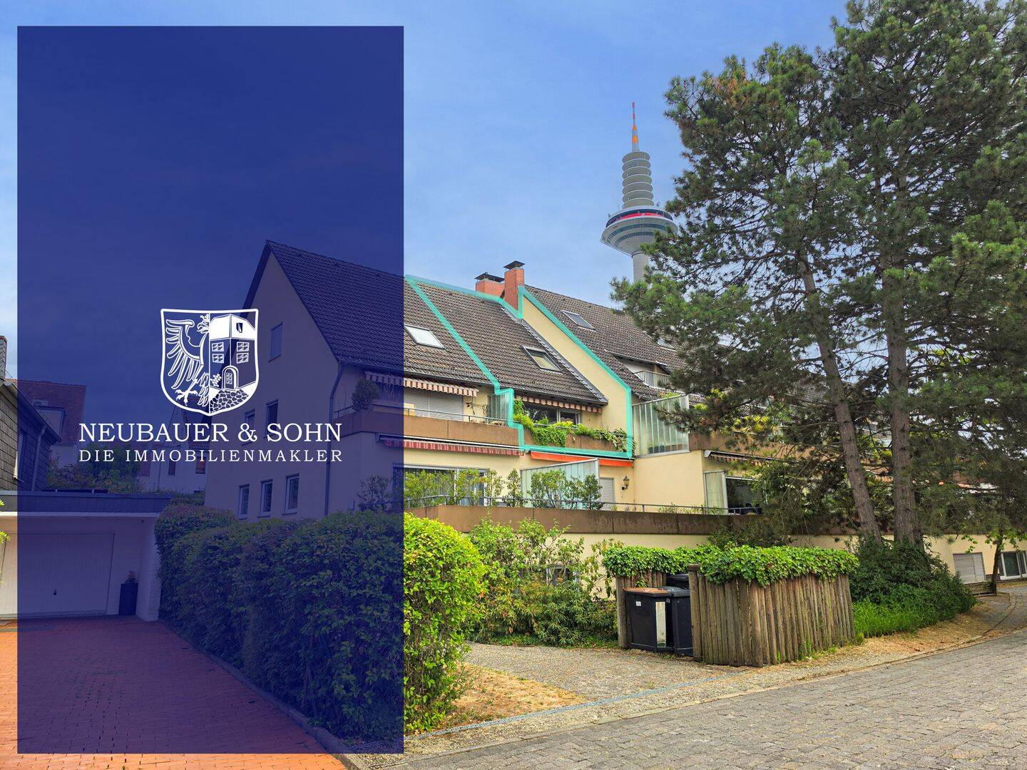Maisonettewohnung, 3 Zimmer, mit begrünter Terrasse, 60431 Frankfurt am Main