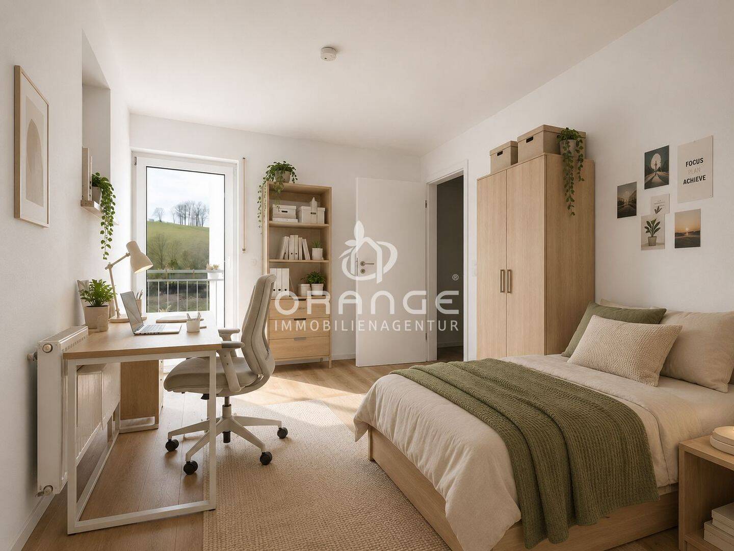 ***Bezugsfreies WG Zimmer! Hanglage mit Blick in die Natur***, 93138 Lappersdorf