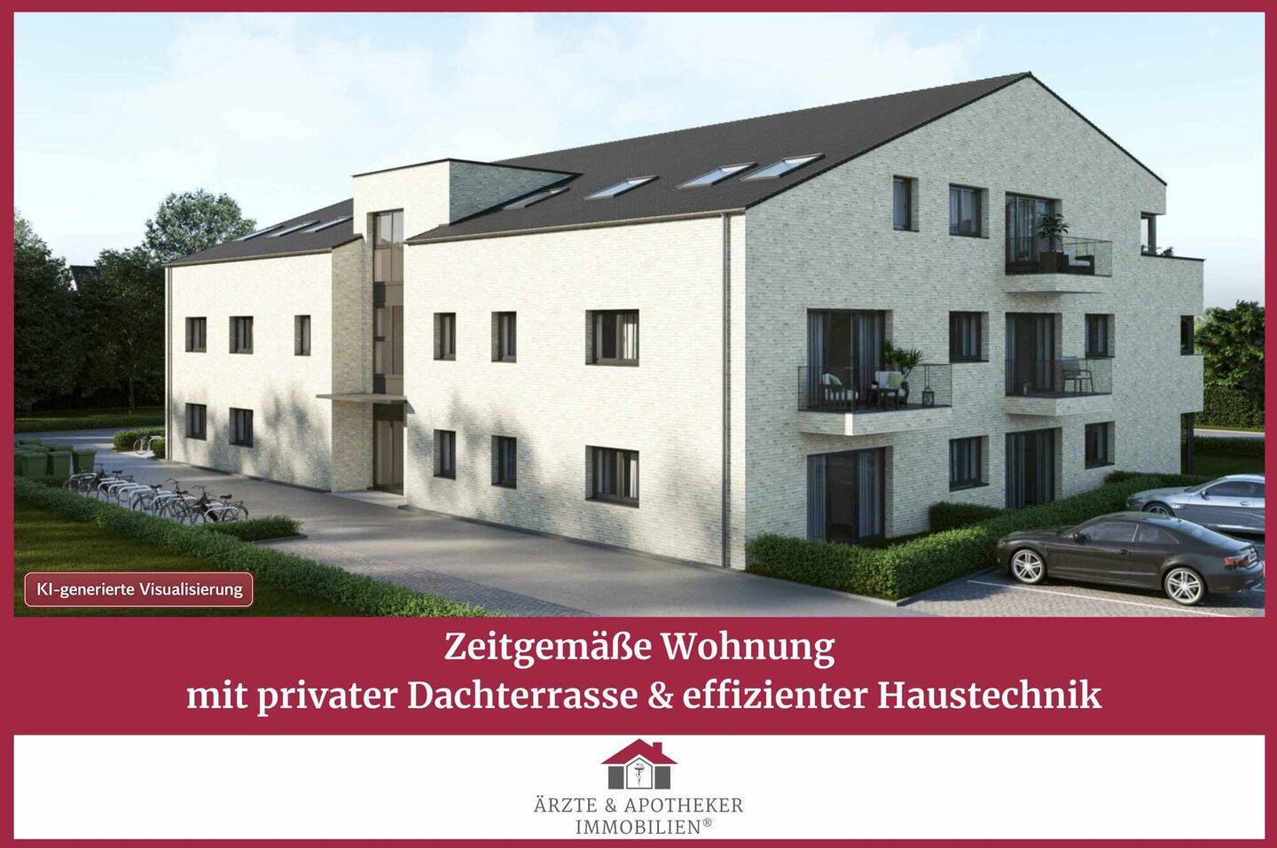 Zeitgemäße Wohnung mit privater Dachterrasse & effizienter Haustechnik, 21255 Tostedt