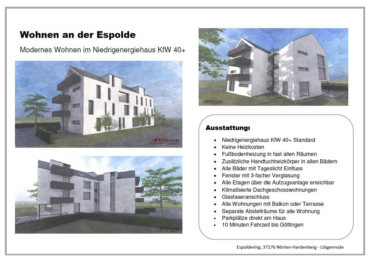 Tolle große Wohung an der Espolde in Lütgenrode in der Gemeinde Nörten Hardenberg, 37176 Nörten-Hardenberg