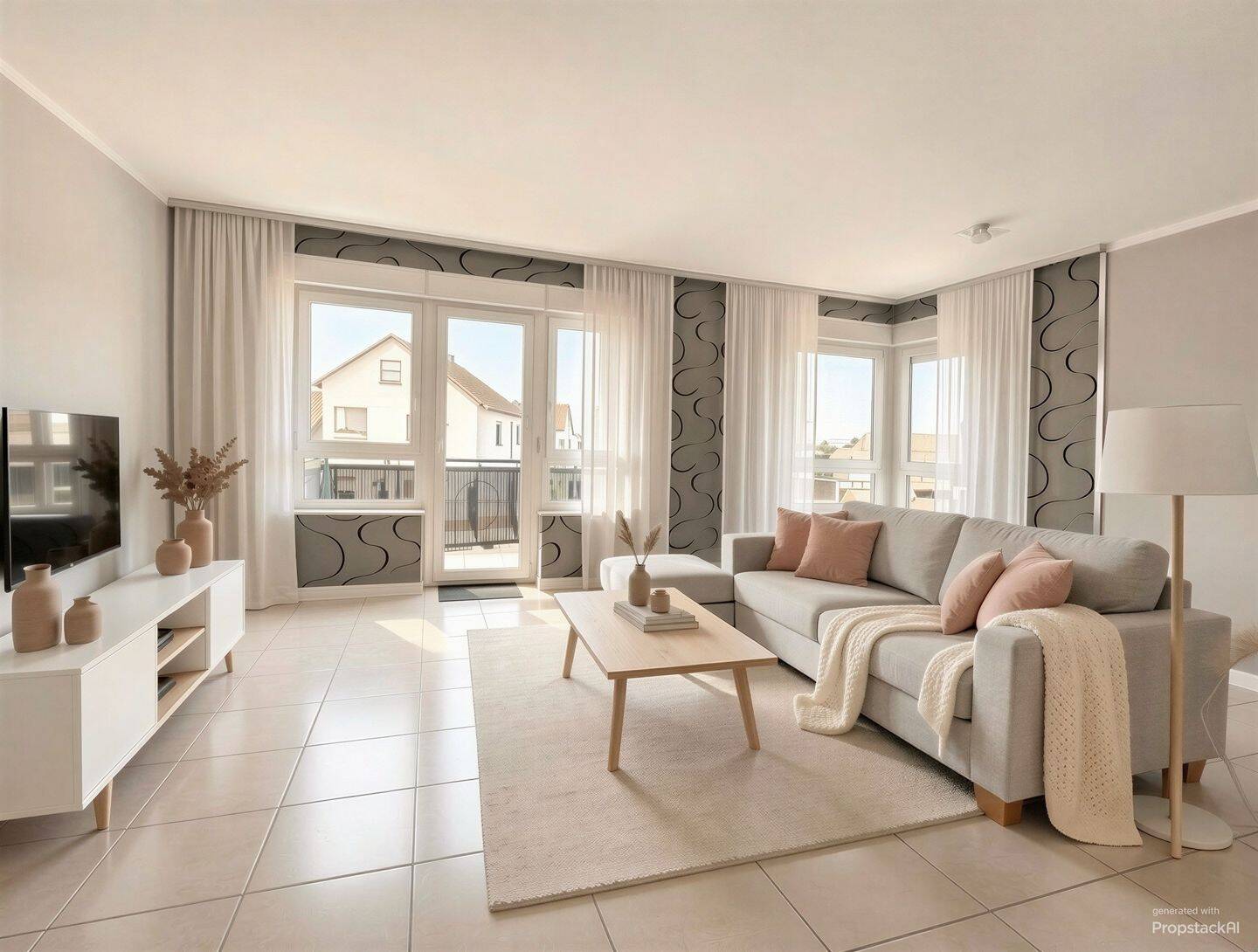 Helle Wohnung mit fußläufig guter Anbindung, West-Balkon und Tiefgaragenstellplatz, 61118 Bad Vilbel
