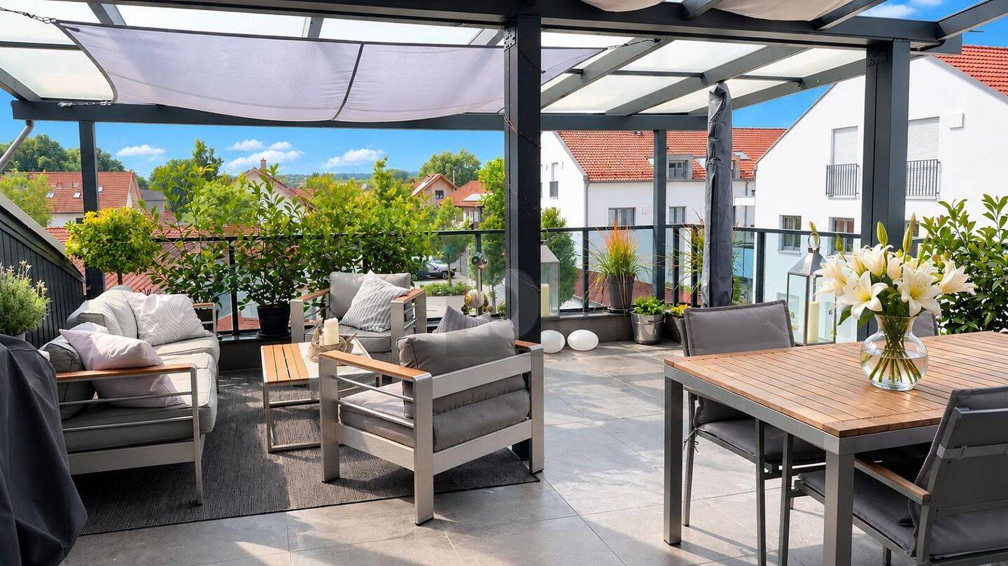 LUXURIÖS WOHNEN MIT GROßER DACHTERRASSE, 84405 Dorfen