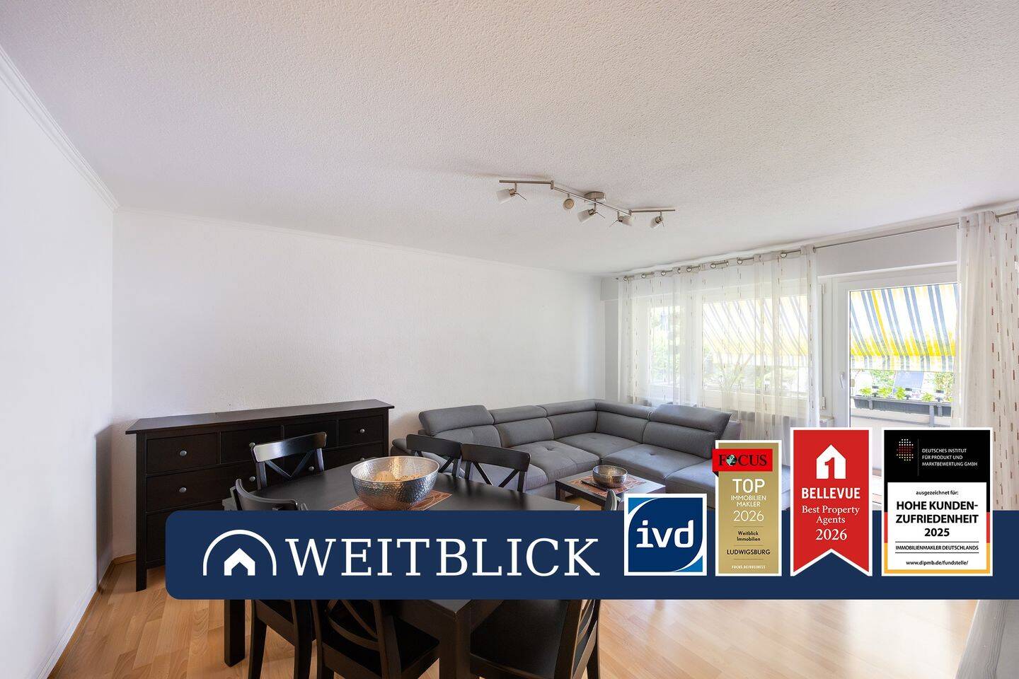 WEITBLICK: Wohnkomfort im Erdgeschoss!, 71642 Ludwigsburg