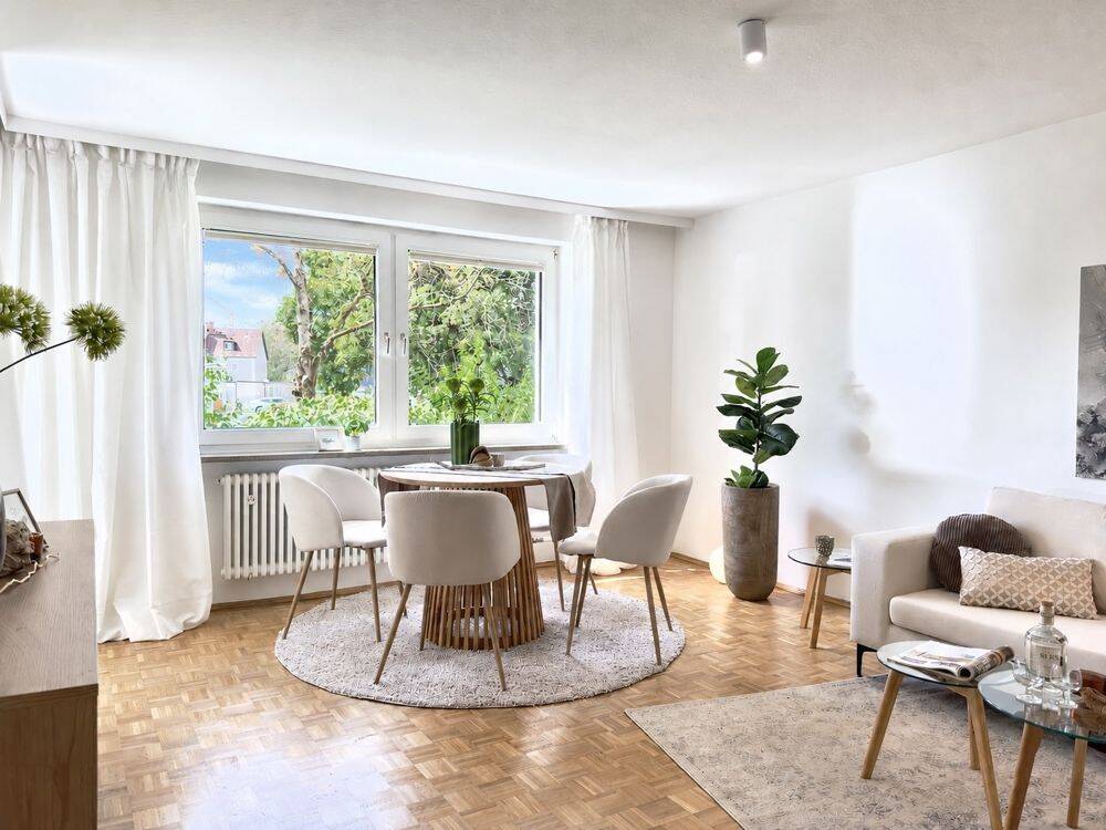 ZENTRAL WOHNEN – RUHIG LEBEN: 2-Zimmer-Wohnung mit West-Loggia in Berg am Laim, 81673 München (Berg am Laim)
