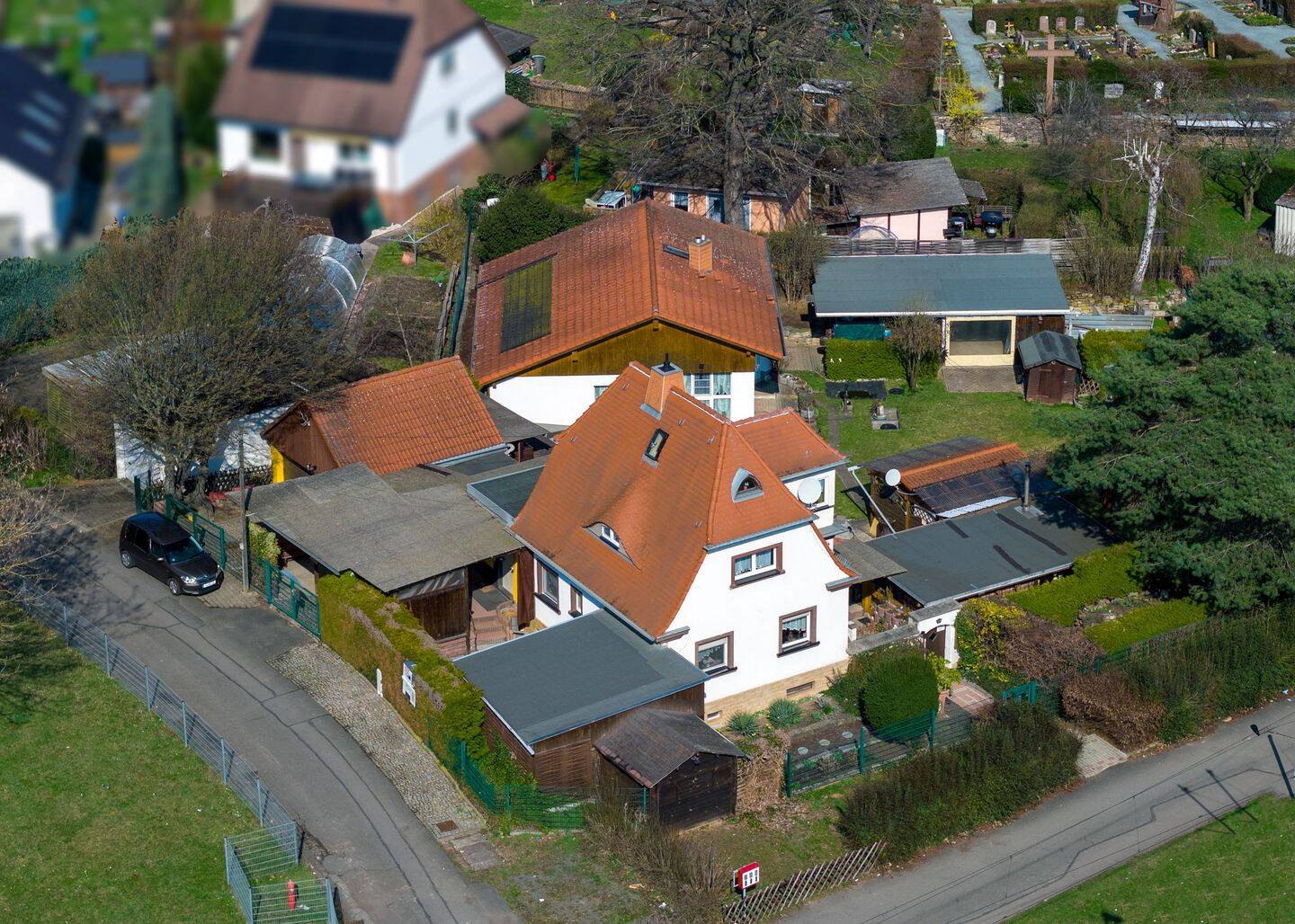 hr privates Refugium – Einfamilienhaus mit Poolhaus, Wintergarten und viel Platz! *Provisionsfrei, 7549 Gera (Debschwitz Lusan Röppisch)