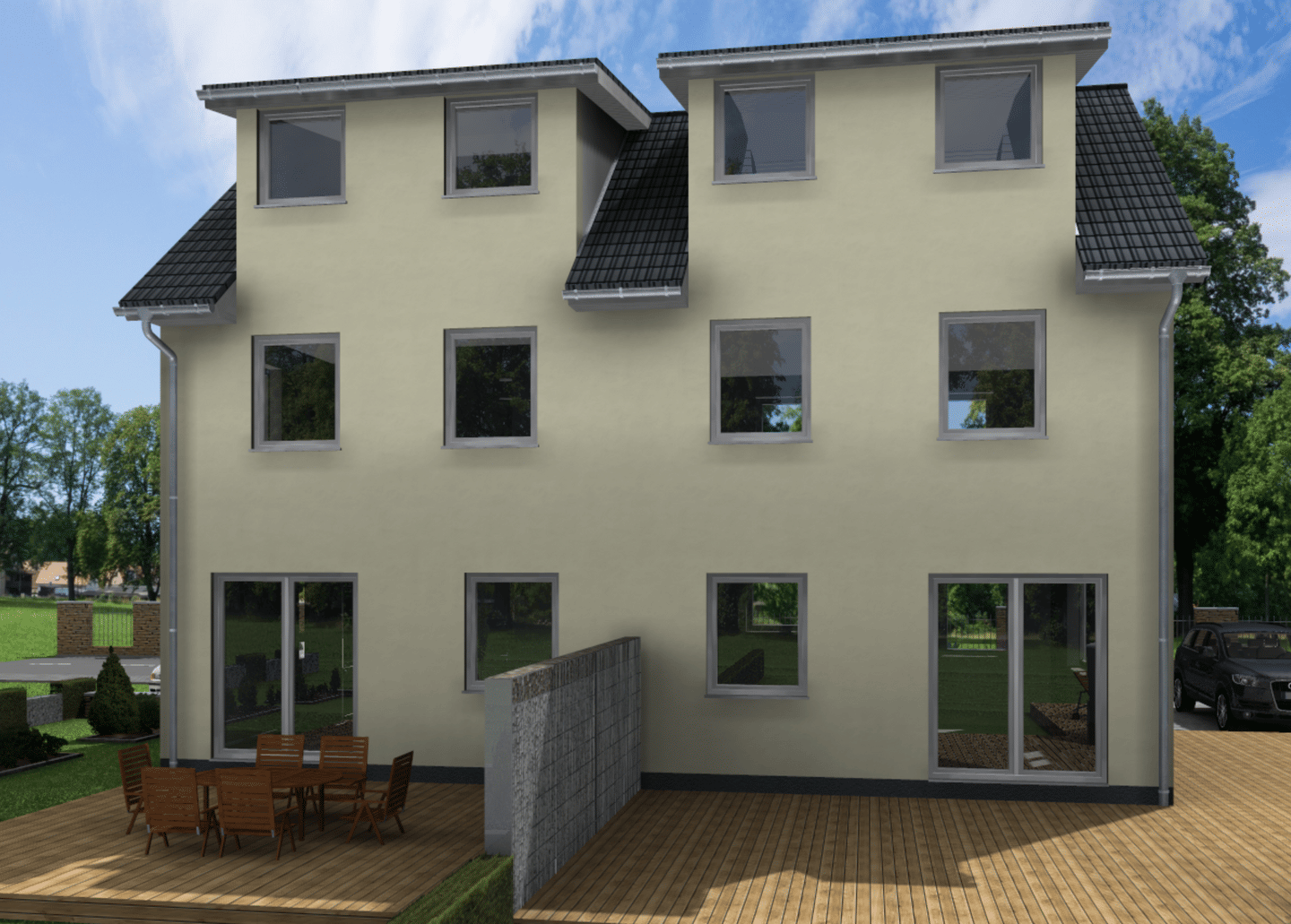 Neubau Hochwertige Doppelhaushälfte mit Grundstück und Keller., 12623 Berlin (Marzahn-Hellersdorf Kaulsdorf Mahlsdorf)