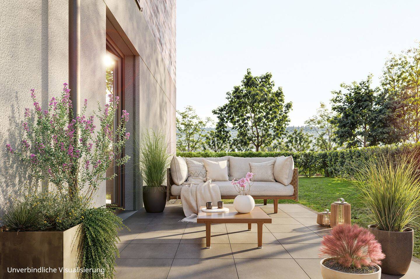 Attraktive 2-Zimmer- Neubauwohnung mit Terrasse und Garten, 71364 Winnenden