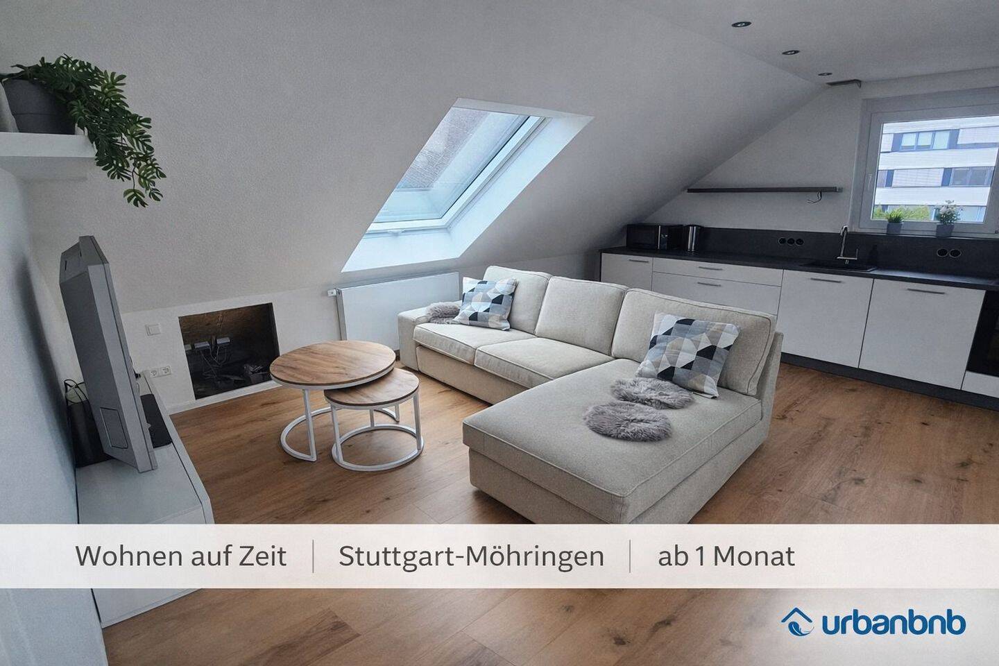 2-Zimmerwohnung Stuttgart Möhringen – Wohnen auf Zeit von 1 bis 12 Monate, 70565 Stuttgart (Dürrlewang Fasanenhof Möhringen Rohr Vaihingen)