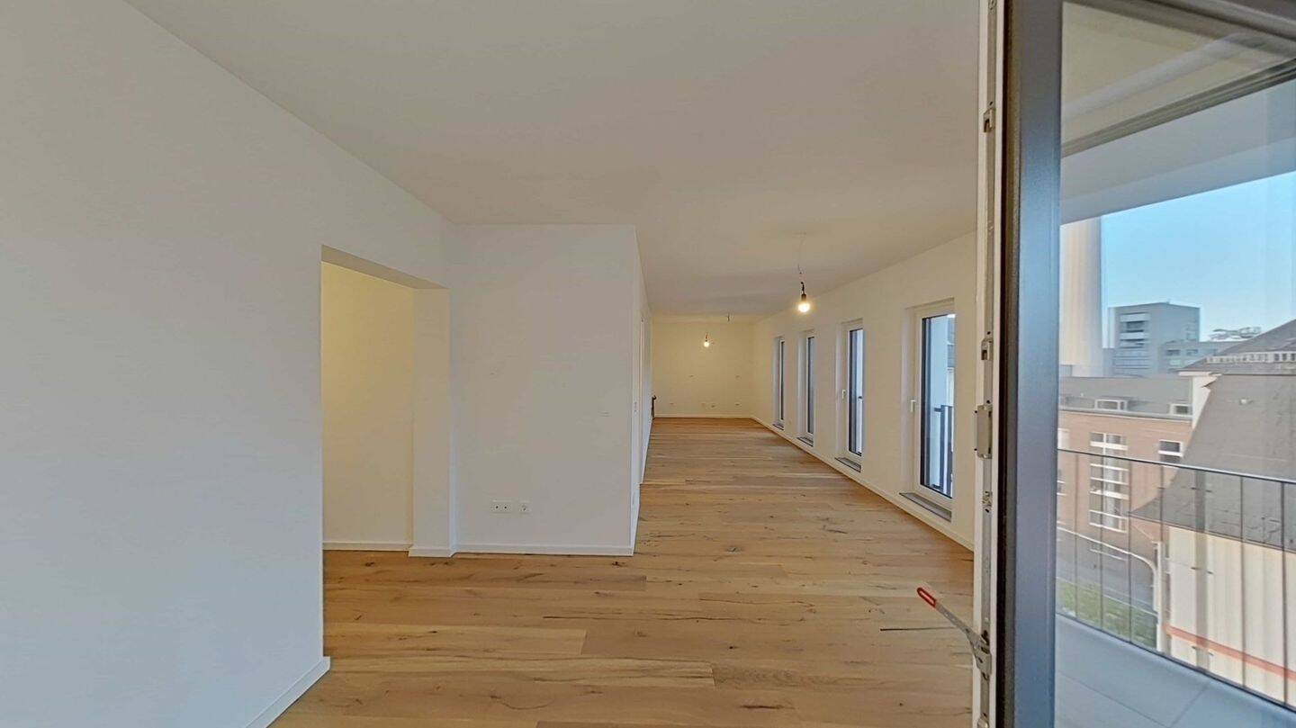 87 m² auf drei Zimmer: Erstbezug im 5. OG, Einbauküche inklusive, Gutleutviertel, 60327 Frankfurt am Main (Gallus Gutleutviertel Westend-Süd)
