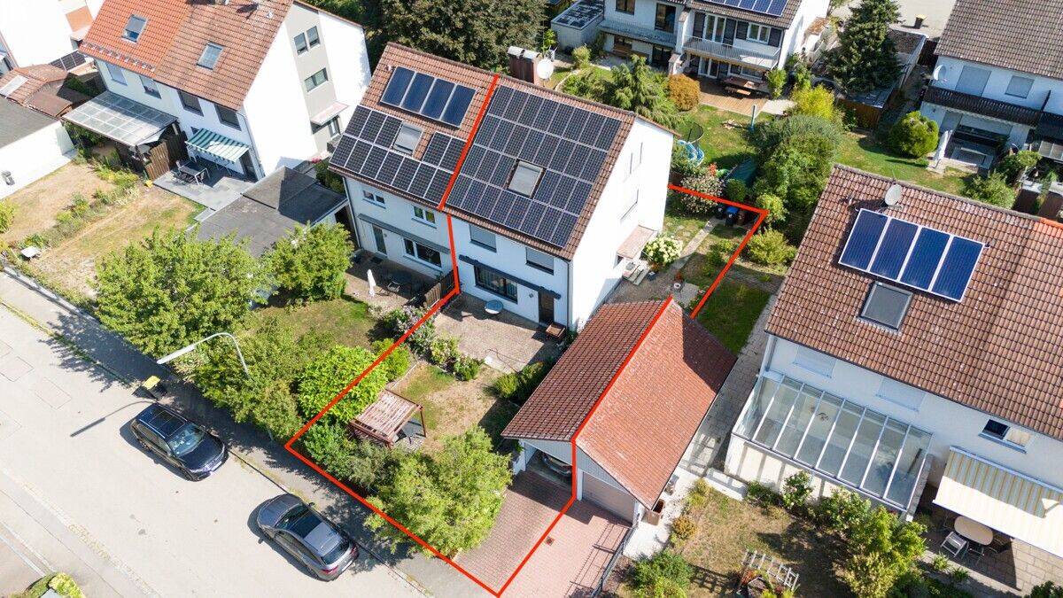 Ein Zuhause mit viel Platz für die ganze Familie – Doppelhaushälfte in Diedorf, 86420 Diedorf