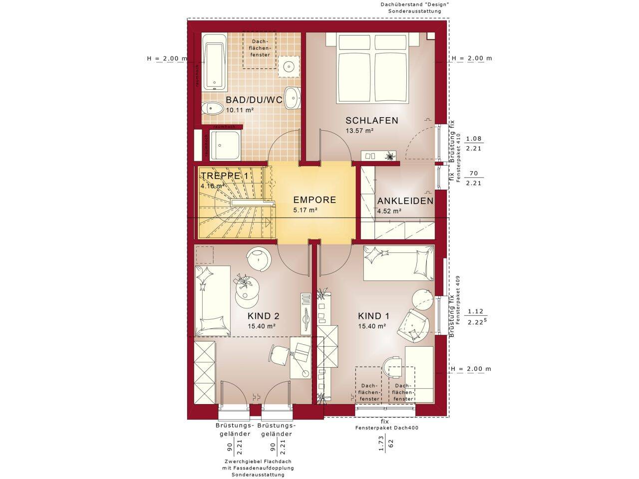 EFH-Familienzeit wird hier besonders gemütlich im geräumigen Bien Zenker NEUBAU inkl. GRUNDSTÜCK, 55283 Nierstein