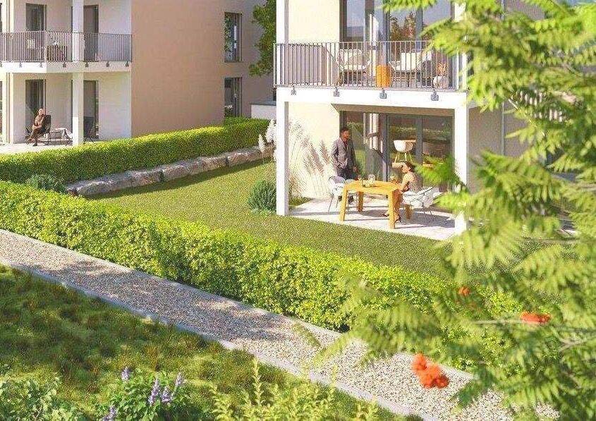 Neubau Garten-Wohnung, KfW-Darlehen, Fahrstuhl, Tiefgarage, 91077 Neunkirchen a. Brand