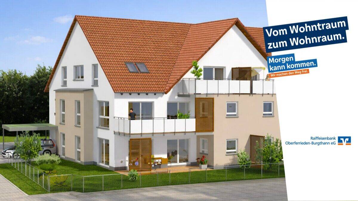 Exklusive Dachgeschosswohnung mit Dachterrasse in Feucht – Nur noch  1 Wohnung verfügbar, 90537 Feucht