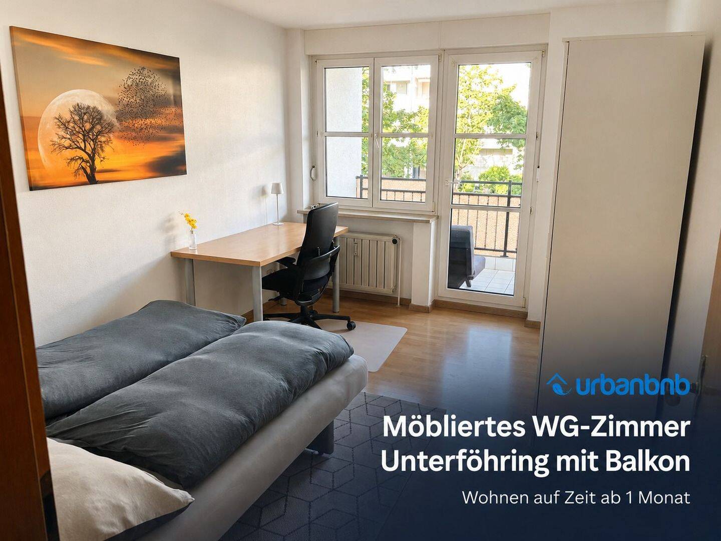 Zimmer auf Zeit München – Unterföhring ab 1 Monat, 85774 Unterföhring