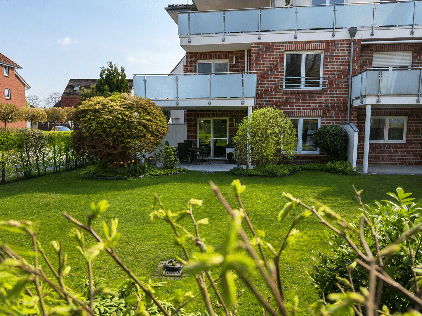 Stilvolle 3-Zimmer-Wohnung mit Terrasse, Gartenanteil und Tiefgaragenplatz, 27711 Osterholz-Scharmbeck