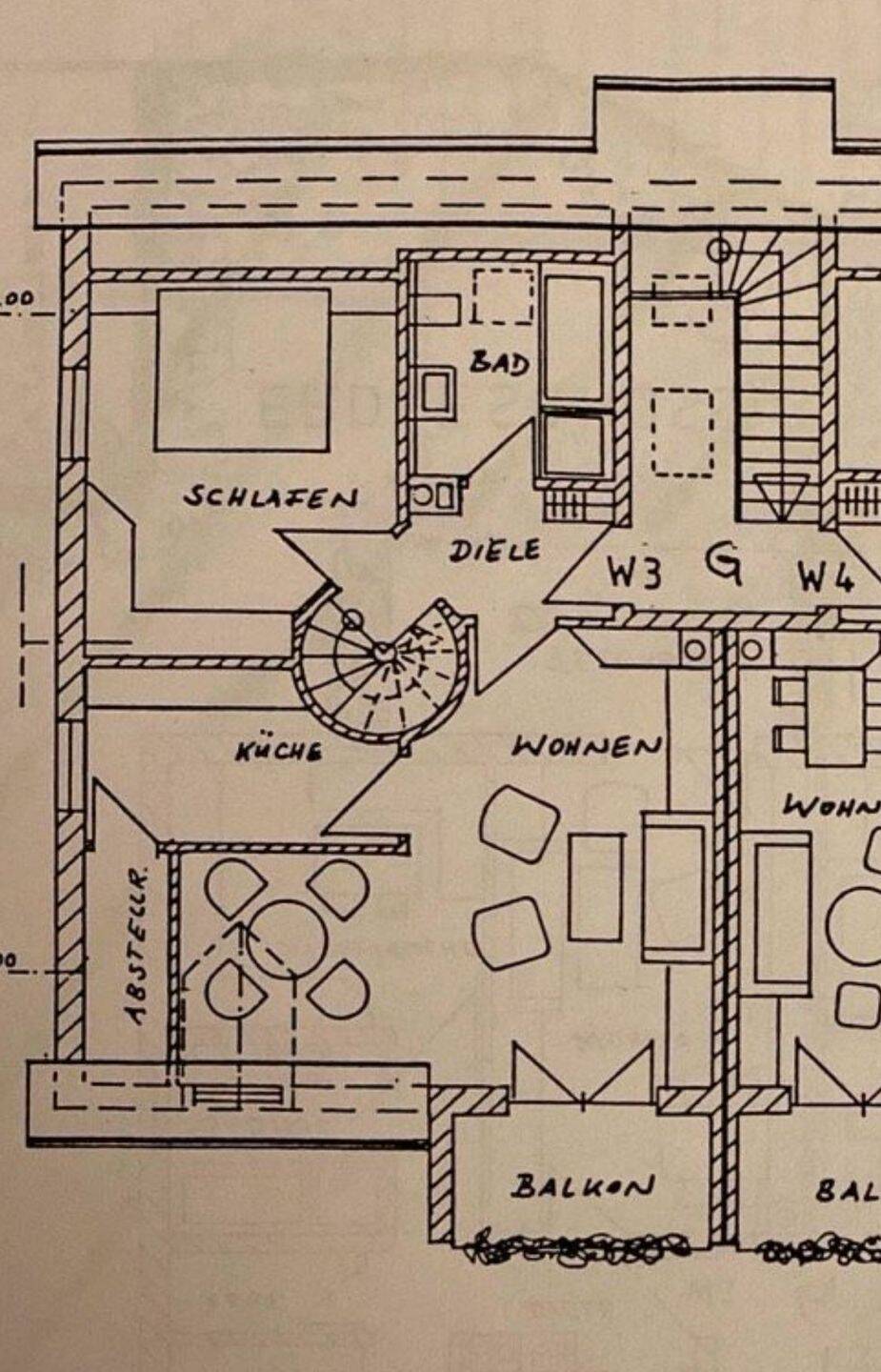 Schöne 3 Zimmer Maisonette Wohnung mit Einbauküche, Garage in super Lage, 85077 Manching