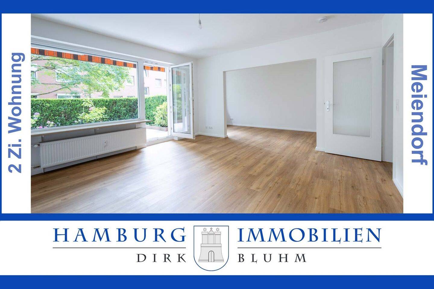 Liebevoll modernisierte 2-Zimmer-Wohnung mit Terrasse, in ruhiger Lage 22145 Hamburg- Meiendorf, 22145 Hamburg (Wandsbek Farmsen-Berne Rahlstedt)