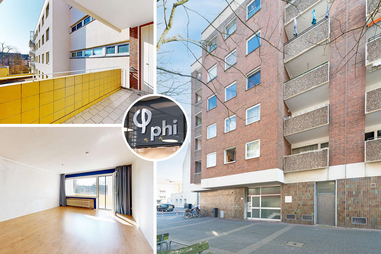 PHI KÖLN – Gepflegte Etagenwohnung mit Balkon in gut angebundener Lage von Köln-Vingst!, 51107 Köln (Kalk)