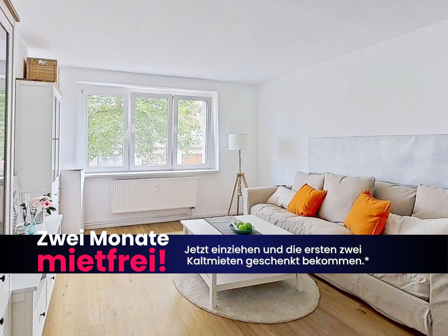 SPAREN SCHON BEIM EINZUG*: Vielseitige 3-Zimmer-Wohnung mit 60 m² & Tageslichtbad, 6886 Wittenberg