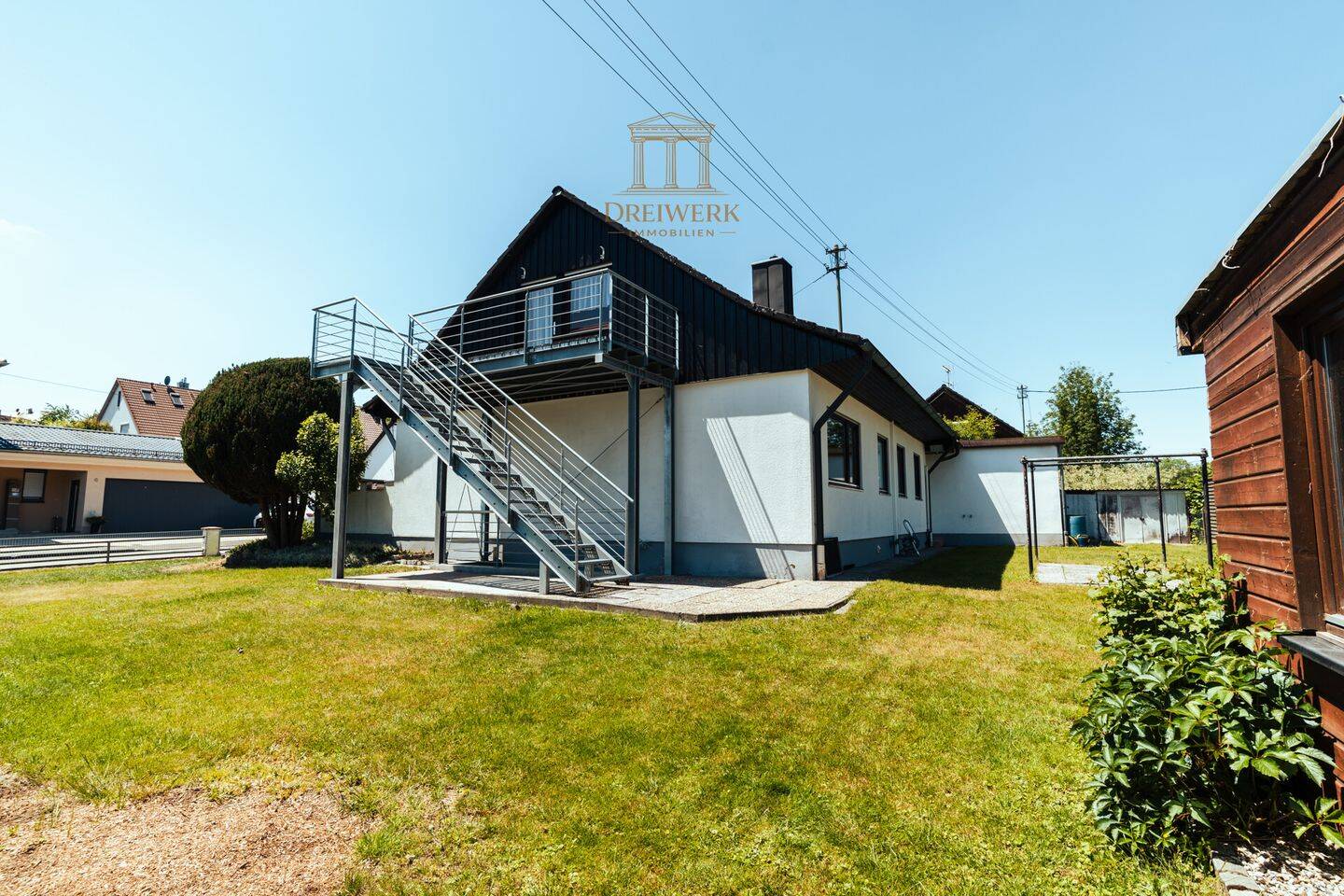 Einfamilienhaus mit Keller und großem Garten in ruhiger idyllischer Lage, 86573 Obergriesbach