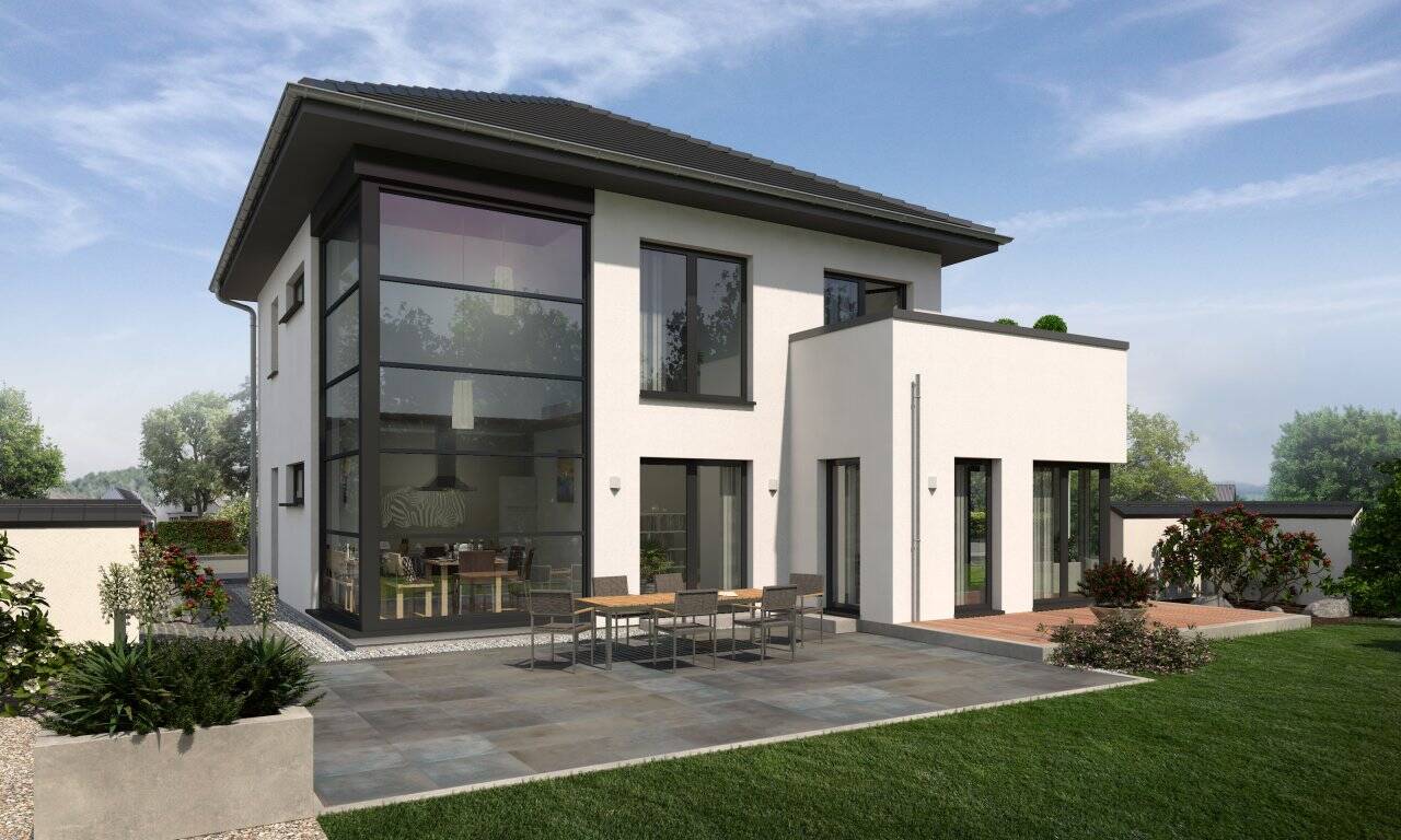 Einfach wunderschön mit der großer Glasfront ! Mit einem Grundstück berechnet !, 12621 Berlin (Marzahn-Hellersdorf Hellersdorf Kaulsdorf)