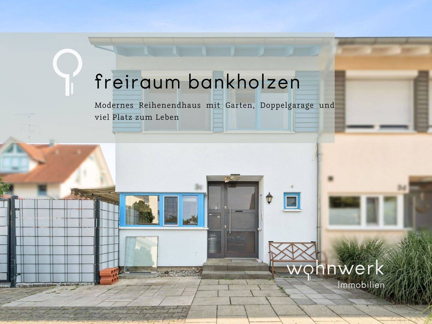Freiraum Bankholzen – Modernes Reihenendhaus mit Garten, Doppelgarage und viel Platz zum Leben, 78345 Moos