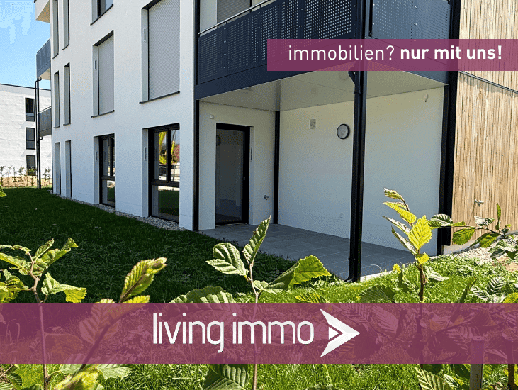 Moderne, energieeffiziente Wohnung mit Stellplatz – Neubau, Erstbezug – im Zentrum von Plattling, 94447 Plattling