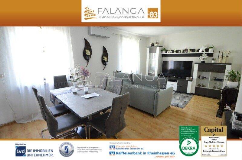 Falanga Immobilien – Bezahlbares Familienparadies mit viel Platz & großem Sonnengarten!, 55120 Mainz (Mombach Neustadt)