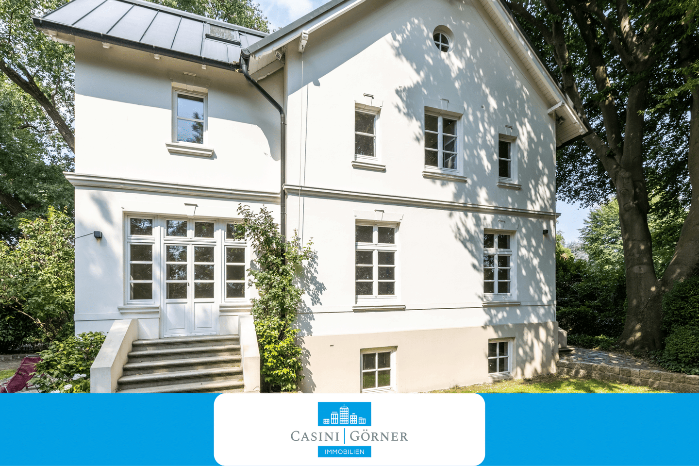Historischer Charme trifft Familienleben: modernisierte Altbauvilla von 1905 in idyllischer Umgebung, 22607 Hamburg (Altona Bahrenfeld Groß Flottbek Nienstedten Othmarschen)