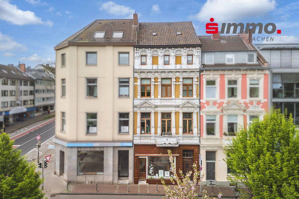 Generationenwohnen in charmantem Drei­fenster­haus am inneren Grabenring, nur 300 Meter zum Dom, 52062 Aachen