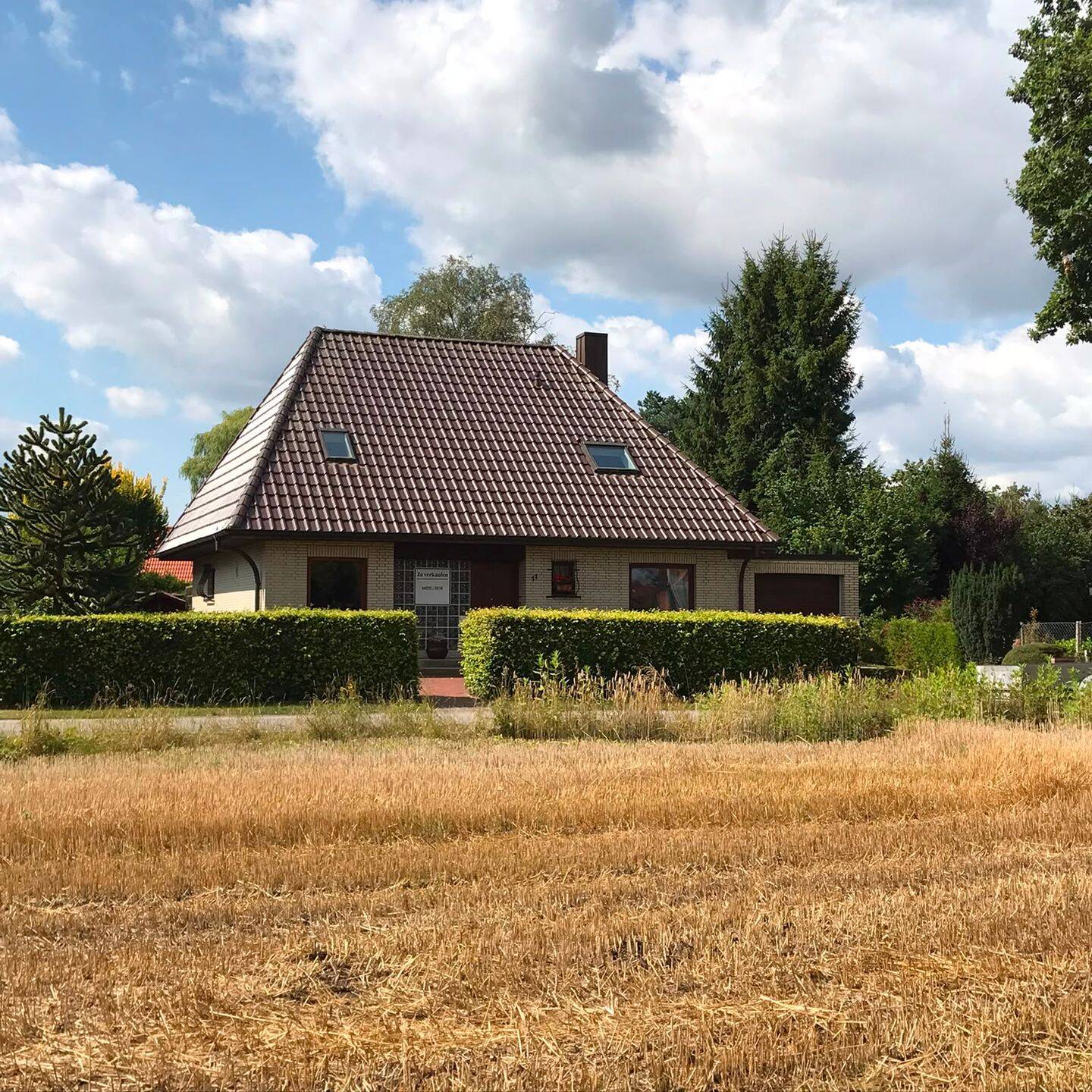 Gepflegtes Einfamilienhaus in Sackgassenlage am Rande am Rande eines Feldes in Kayhude, ca. 5km nördlich von Hamburg, 23863 Kayhude