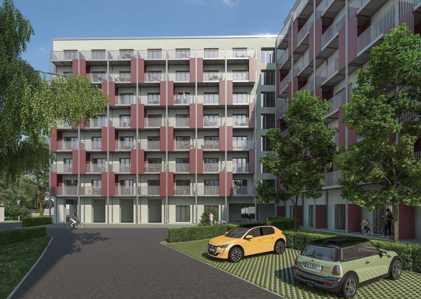 Studentenapartment mit Tiefgaragenstellplatz | NEUERÖFFNUNG WS 2026!, 90441 Nürnberg (Gibitzenhof Sandreuth Schweinau Werderau)