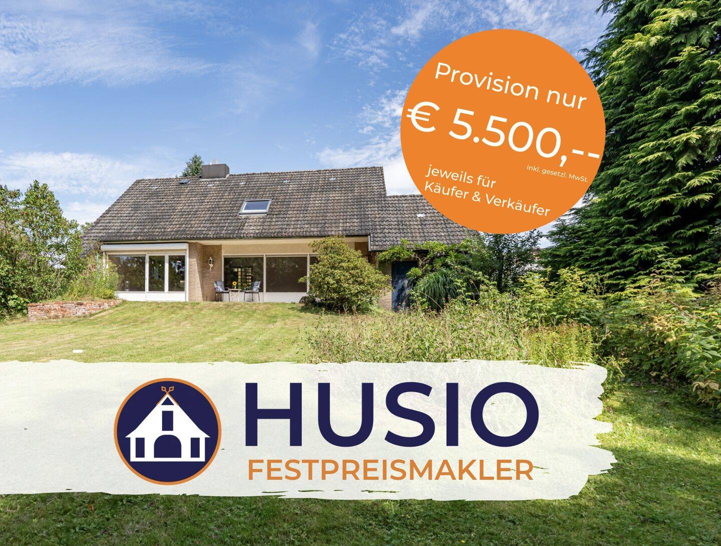 Architektur, Großzügigkeit und ein außergewöhnliches Grundstück, 22941 Jersbek