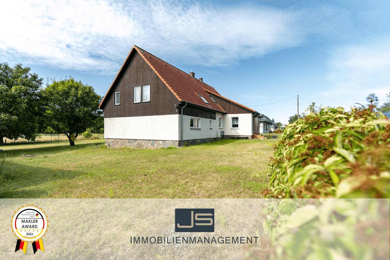 Ein Zuhause mit Weitblick auf 4.543 m² Grundstück für Menschen mit Ideen, 17237 Grünow