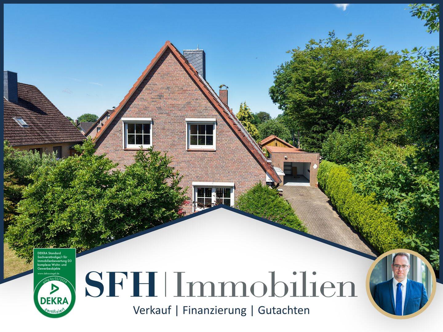 Einfamilienhaus mit Garage und gemütlichem Garten, 24628 Hartenholm