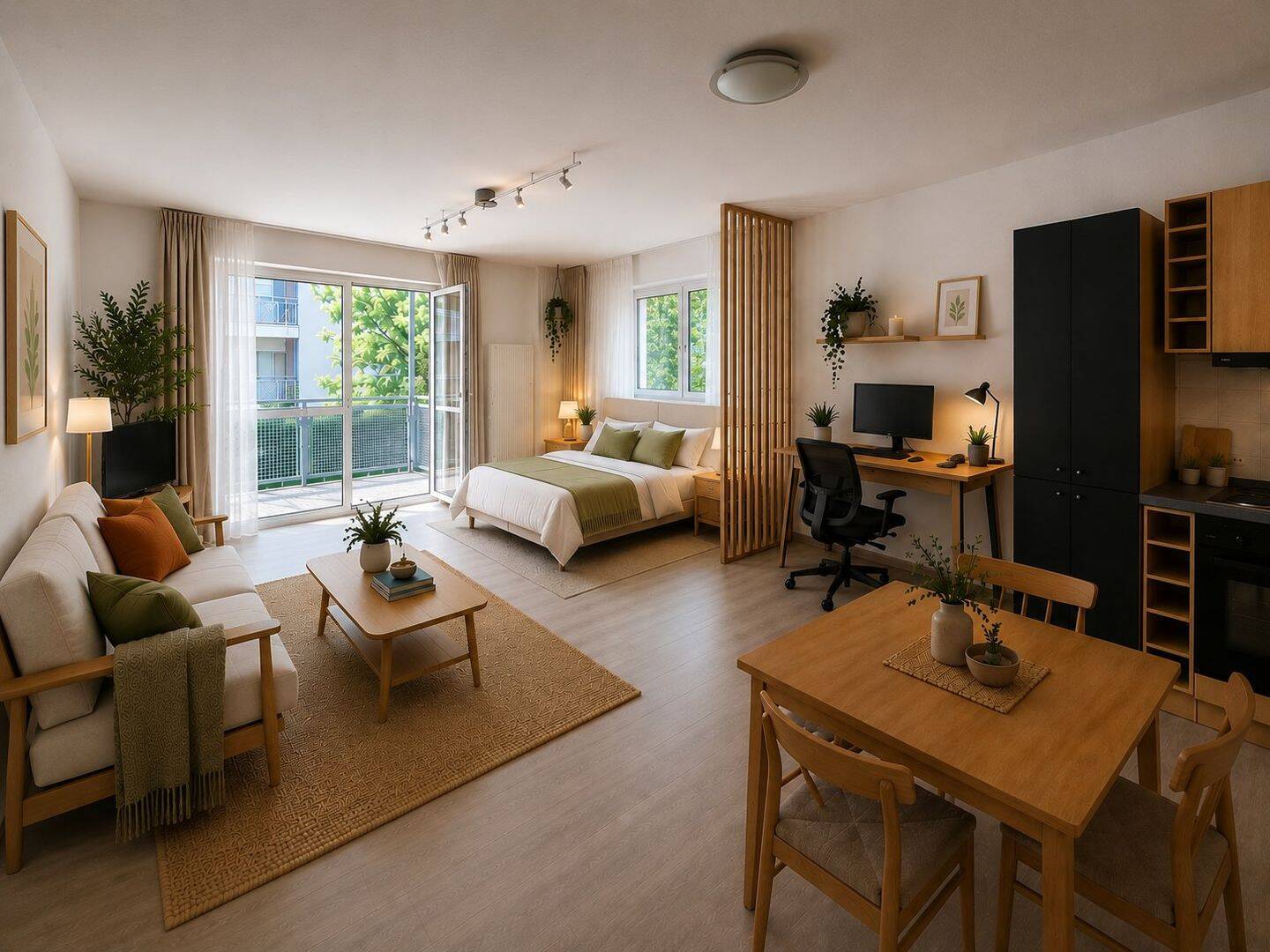 Studio-Apartment – Wohnen am Wöhrder See, 90491 Nürnberg