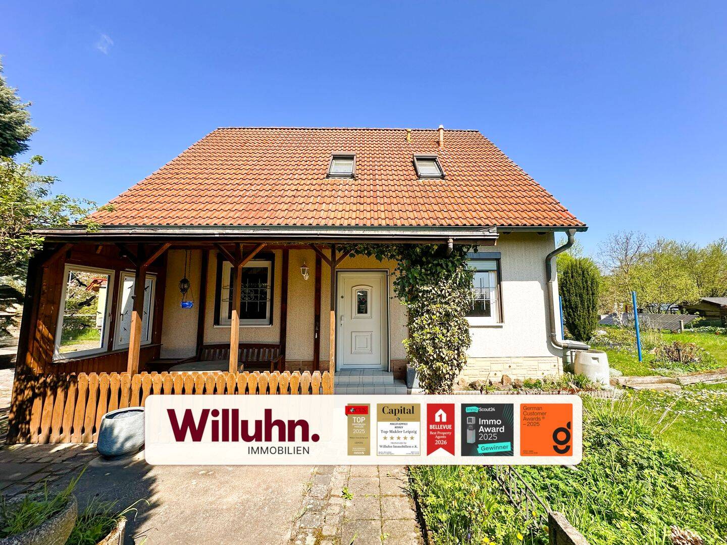 **Frisch renoviert und bezugsfrei | Idyllischer Garten | Garage und Carport**, 4288 Leipzig (Holzhausen Liebertwolkwitz)