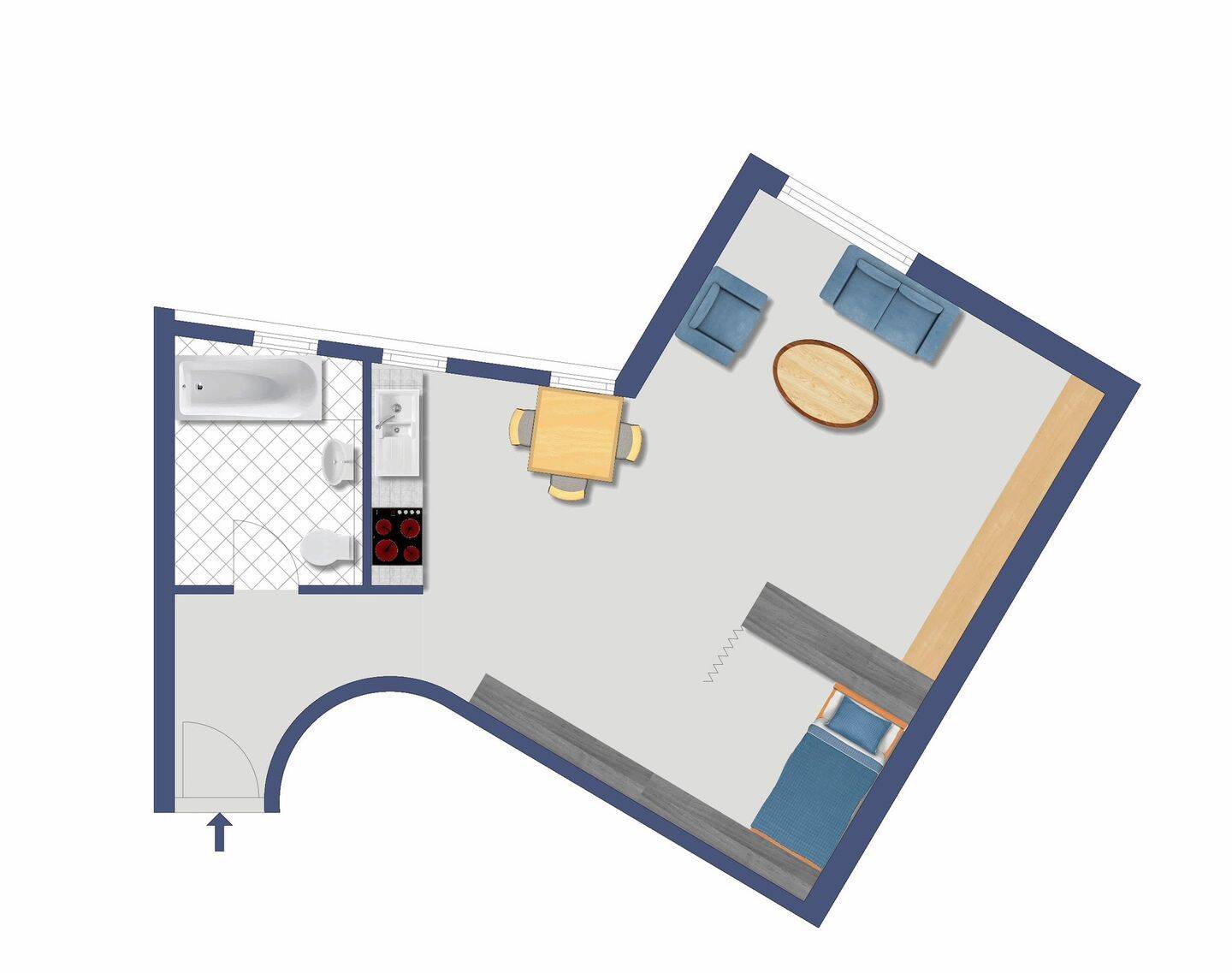 1,5 Raumwohnung in Zentraler Lage, 98673 Eisfeld