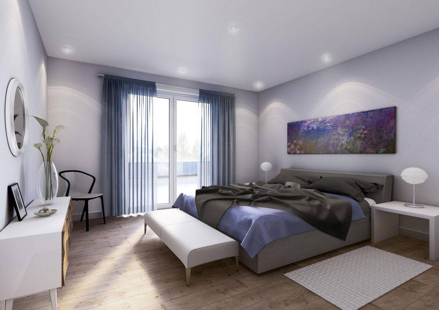 Erstbezug nach Kernsanierung 2,5 Zim.-Wohnung am See mit Balkon in Singen, 78224 Singen (Hohentwiel)
