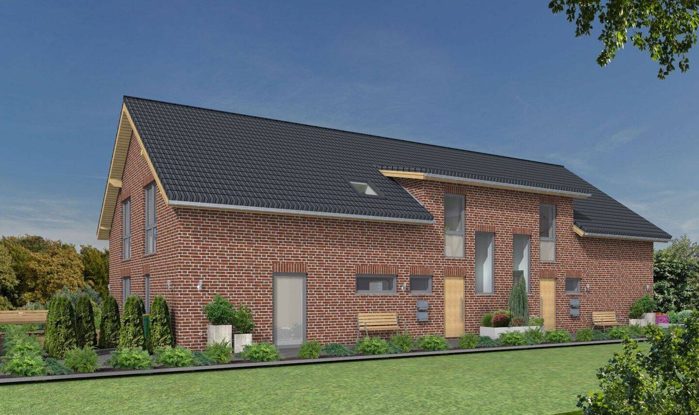 Gelegenheit für aktive Immobilieninvestoren! EG-Whg. mit Terrasse, DG-Whg. mit Loggia, 30938 Burgwedel